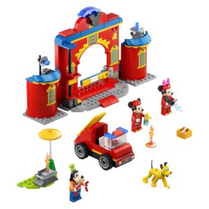 LEGO Disney 10776 Mickey en Friends Brandweerkazerne en Auto