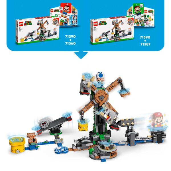 Lego Super Mario 71390 Uitbreidingsset: Ruzie met Reznors - Afbeelding 3