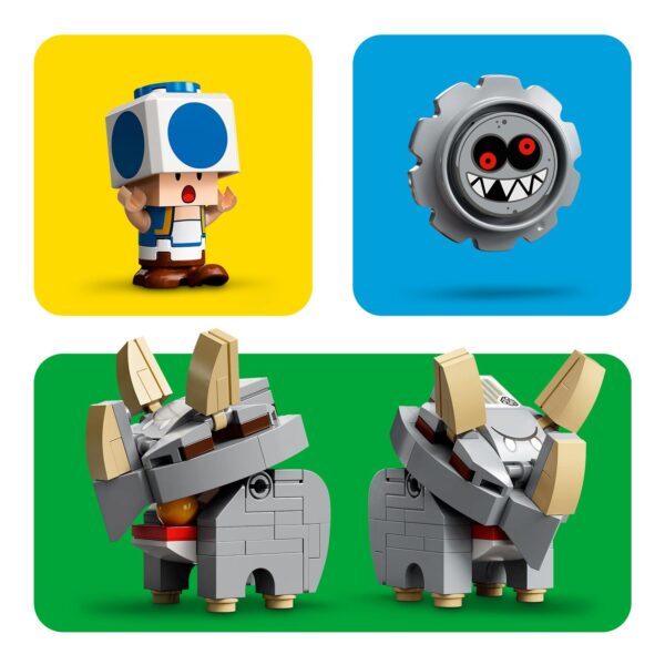 Lego Super Mario 71390 Uitbreidingsset: Ruzie met Reznors - Afbeelding 6