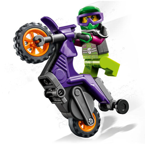 LEGO City 60296 Wheelie Stuntmotor - Afbeelding 3