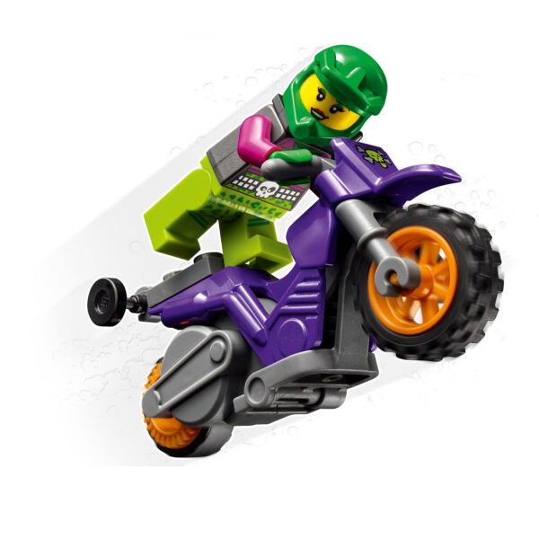 LEGO City 60296 Wheelie Stuntmotor - Afbeelding 4