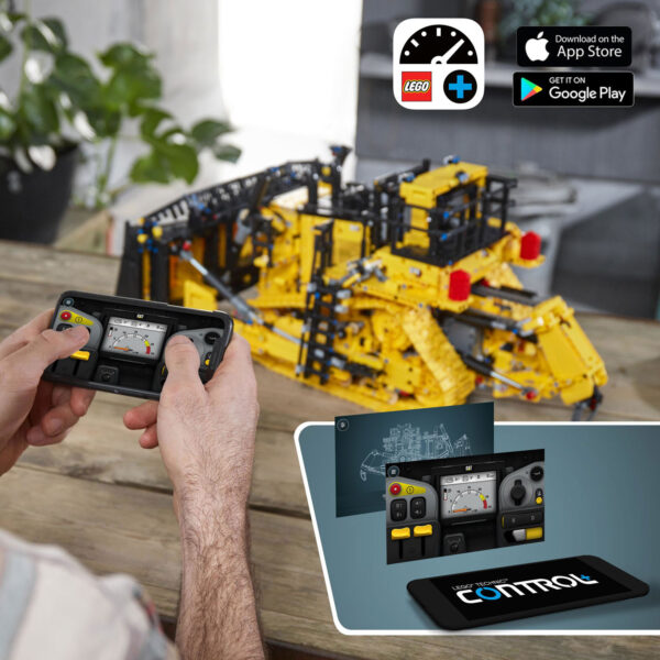LEGO Technic 42131 Cat D11 Bulldozer met App-besturing - Afbeelding 5