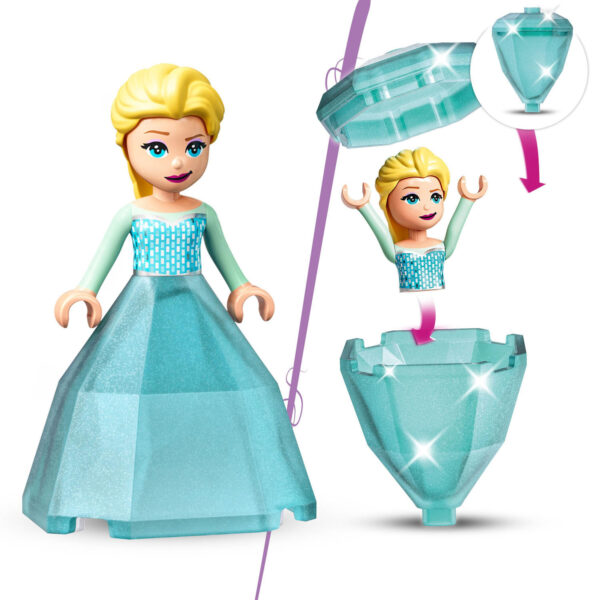 LEGO Disney Prinses 43199 Binnenplaats van Elsa's Kasteel - Afbeelding 4