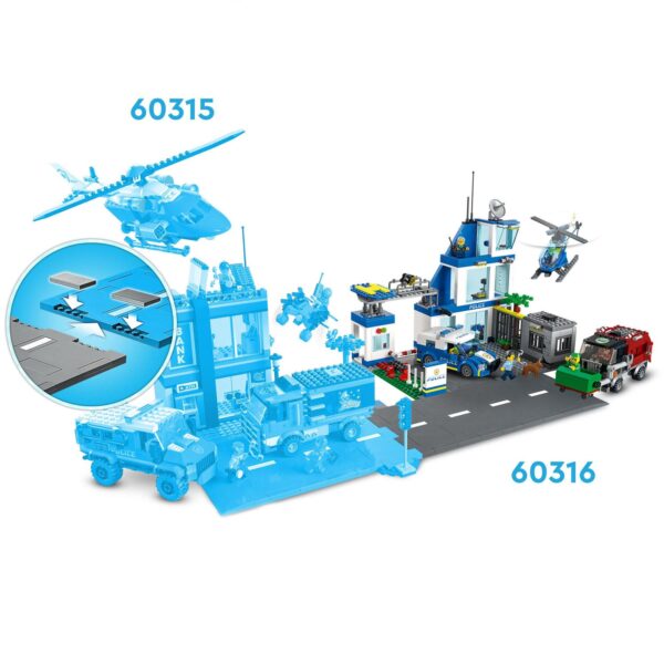 LEGO City 60316 Politiebureau - Afbeelding 5