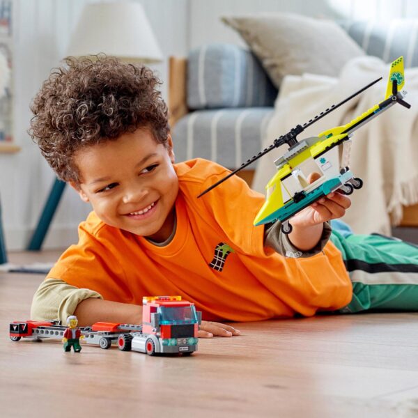 LEGO City 60343 Reddingshelikopter Transport - Afbeelding 7