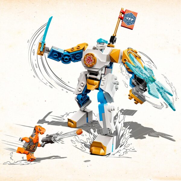 LEGO Ninjago 71761 Zane's Power-Upmecha EVO - Afbeelding 2