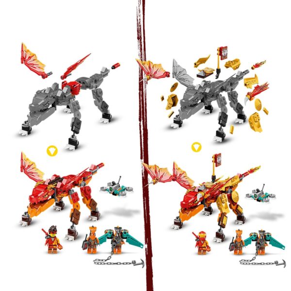 LEGO Ninjago 71762 Kai's Vuurdraak EVO - Afbeelding 4