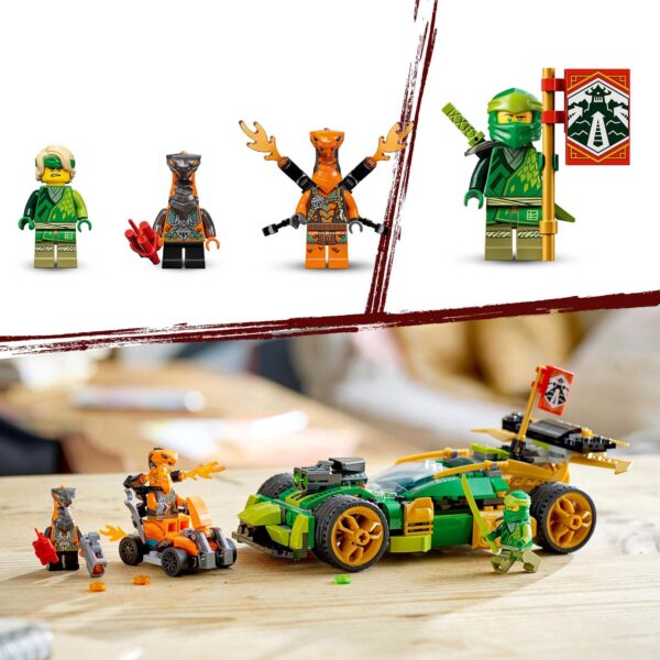 LEGO Ninjago 71763 Lloyd's Racewagen EVO - Afbeelding 5
