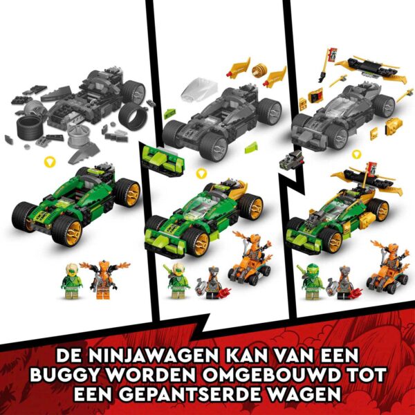 LEGO Ninjago 71763 Lloyd's Racewagen EVO - Afbeelding 9
