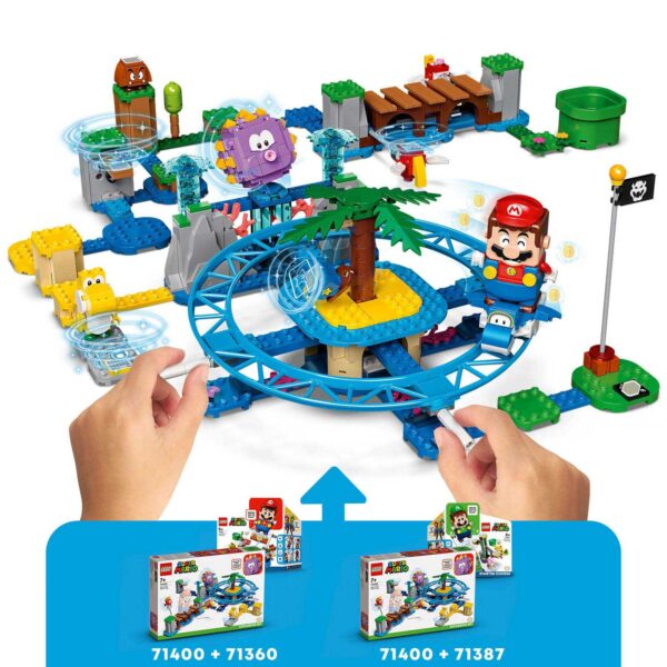 LEGO Super Mario 71400 Uitbreiding Reuzen-Urchins - Afbeelding 2
