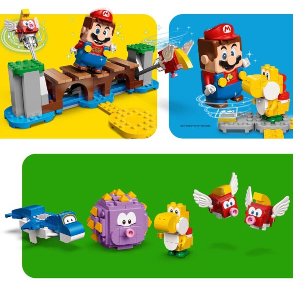 LEGO Super Mario 71400 Uitbreiding Reuzen-Urchins - Afbeelding 3