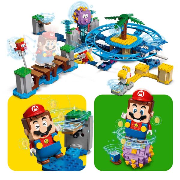 LEGO Super Mario 71400 Uitbreiding Reuzen-Urchins - Afbeelding 4