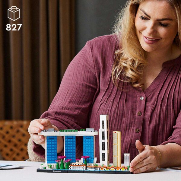 LEGO Architecture 21057 Singapore - Afbeelding 2