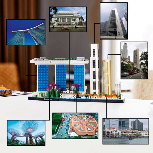 LEGO Architecture 21057 Singapore - Afbeelding 3