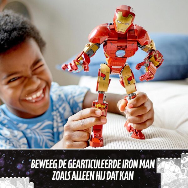 LEGO Super Heroes 76206 Iron Man Figuur - Afbeelding 8
