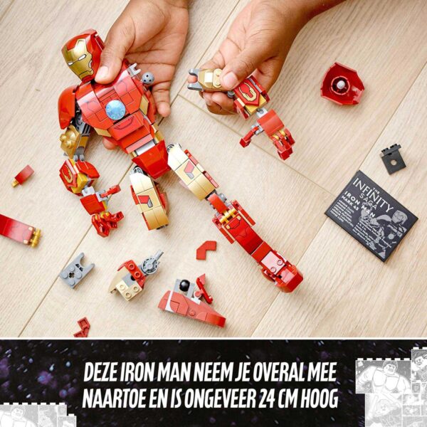 LEGO Super Heroes 76206 Iron Man Figuur - Afbeelding 12
