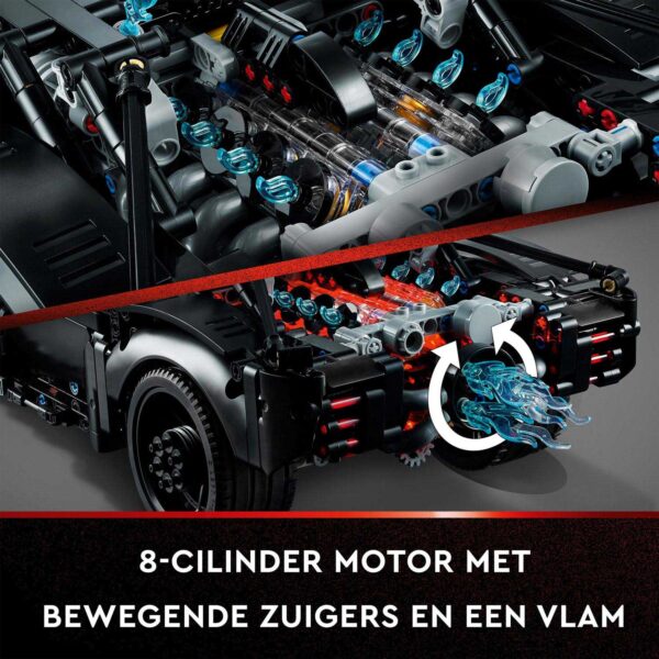 LEGO Technic 42127 The Batman - Batmobile - Afbeelding 9