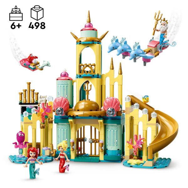 LEGO Disney Princess 43207 Ariels Onderwaterpaleis - Afbeelding 2