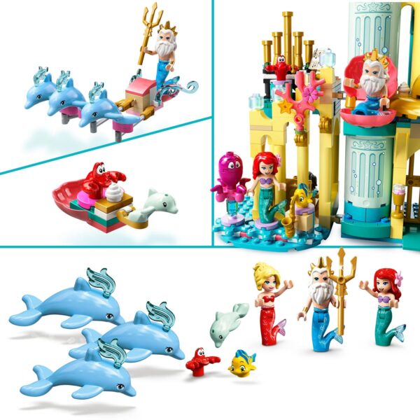 LEGO Disney Princess 43207 Ariels Onderwaterpaleis - Afbeelding 5