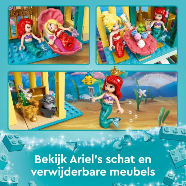 LEGO Disney Princess 43207 Ariels Onderwaterpaleis - Afbeelding 9