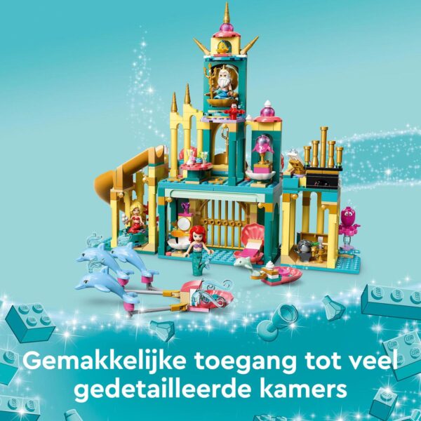 LEGO Disney Princess 43207 Ariels Onderwaterpaleis - Afbeelding 10