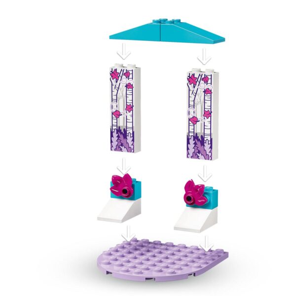 LEGO Disney Princess 43209 Elsa en de Nokk Ijsstal - Afbeelding 3