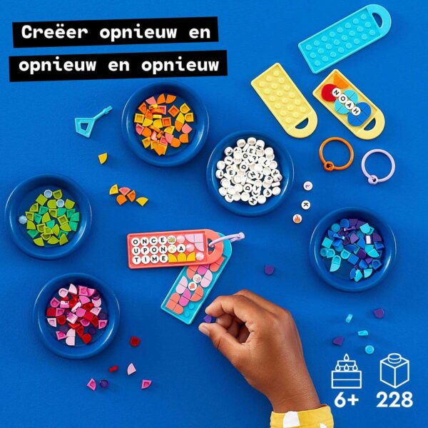 LEGO DOTS 41949 Taslabels Megapack - Berichten - Afbeelding 9