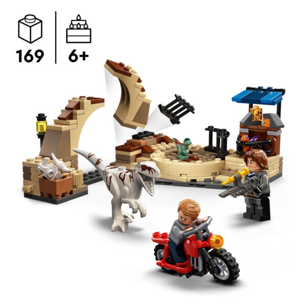 LEGO Jurassic 76945 Atrocirapractor Motorachtervolging - Afbeelding 5