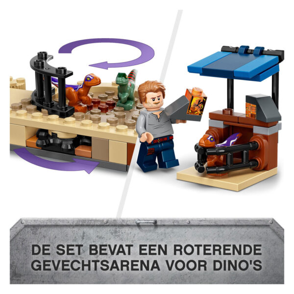 LEGO Jurassic 76945 Atrocirapractor Motorachtervolging - Afbeelding 10