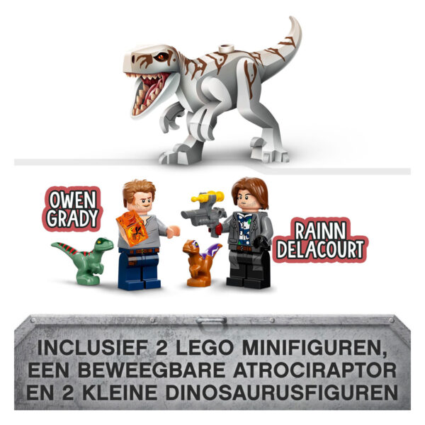 LEGO Jurassic 76945 Atrocirapractor Motorachtervolging - Afbeelding 11