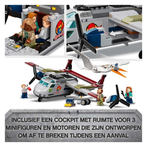 LEGO Jurassic 76947 Quetzalcoatlus vliegtuighinderlaag - Afbeelding 8