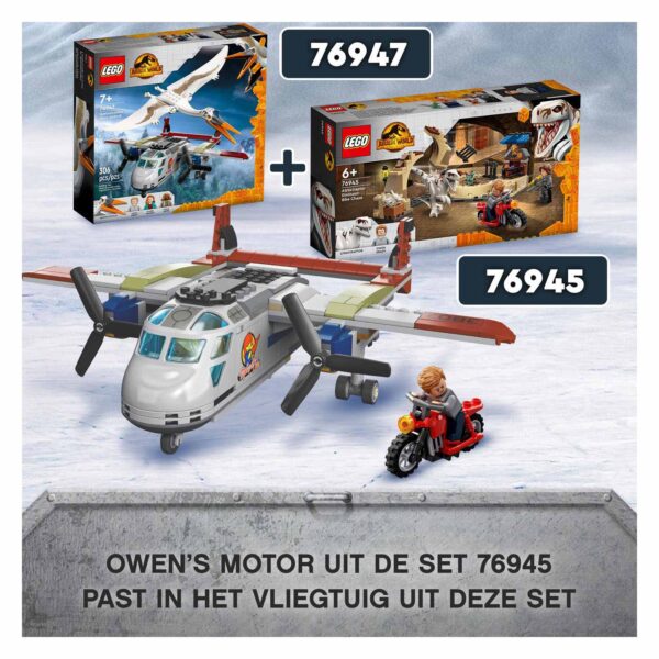 LEGO Jurassic 76947 Quetzalcoatlus vliegtuighinderlaag - Afbeelding 10