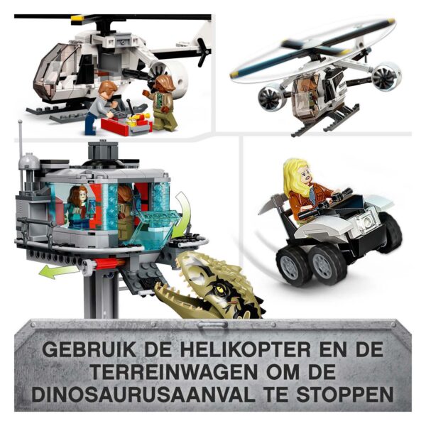 LEGO Jurassic 76949 Giganoto Therizinosaurus Aanval - Afbeelding 10