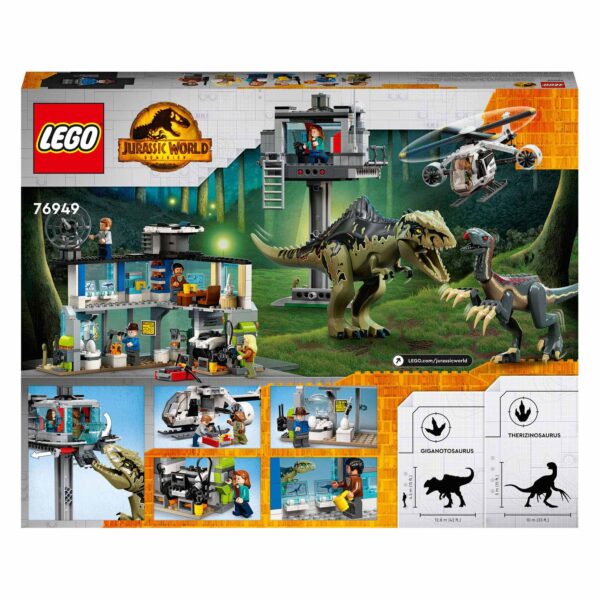 LEGO Jurassic 76949 Giganoto Therizinosaurus Aanval - Afbeelding 12