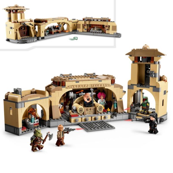 LEGO Star Wars 75326 Boba Fetts Troonzaal - Afbeelding 2