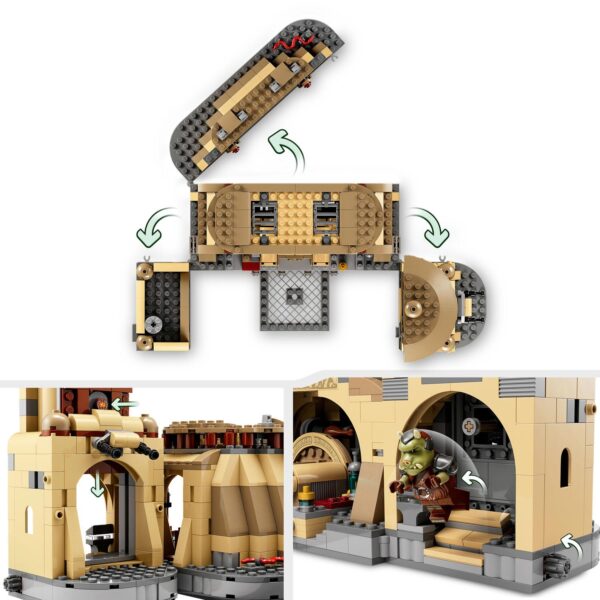 LEGO Star Wars 75326 Boba Fetts Troonzaal - Afbeelding 4