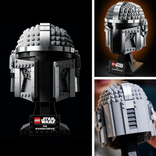 LEGO Star Wars 75328 The Mandalorian Helm - Afbeelding 4