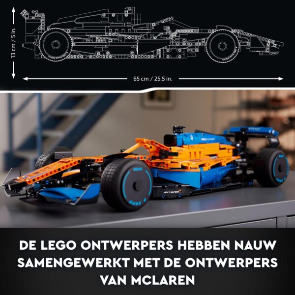 LEGO Technic 42141 McLaren Formule 1 Racewagen - Afbeelding 9