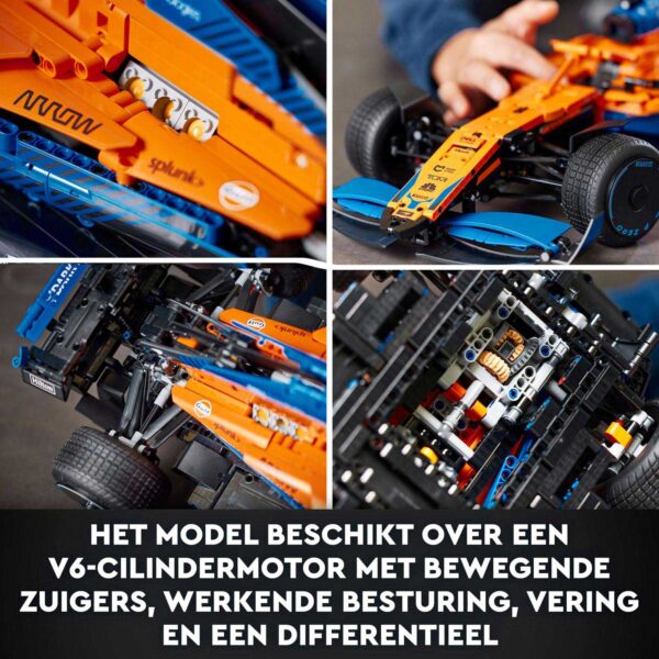 LEGO Technic 42141 McLaren Formule 1 Racewagen - Afbeelding 10