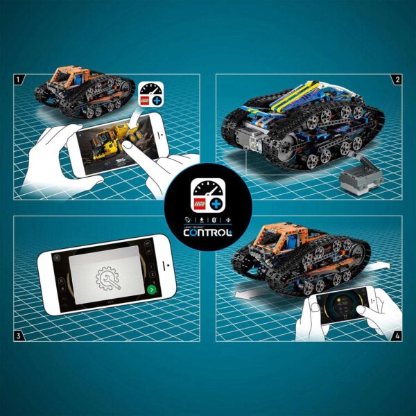LEGO Technic 42140 Transformatievoertuig met App-besturing - Afbeelding 5