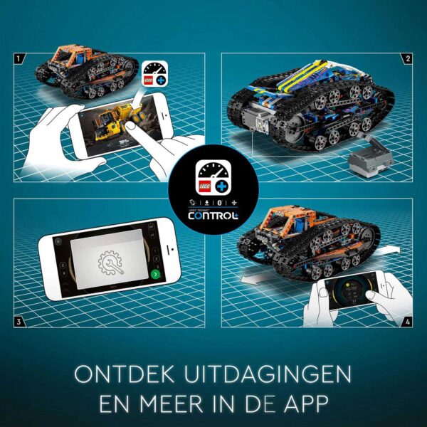 LEGO Technic 42140 Transformatievoertuig met App-besturing - Afbeelding 11