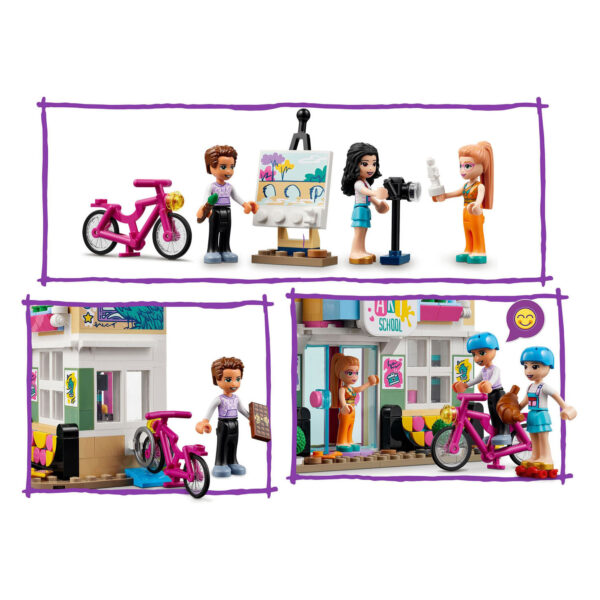 LEGO Friends 41711 Emma's Kunst School - Afbeelding 4