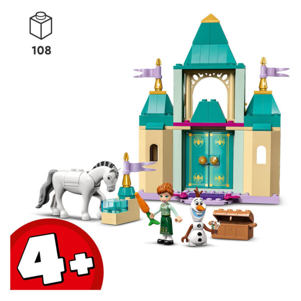 LEGO Disney Princess 43204 Anna and Olaf's Kasteel Fun - Afbeelding 2