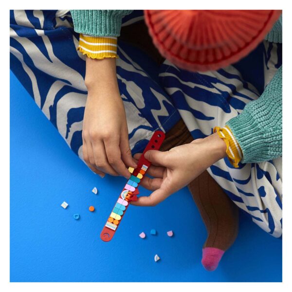 LEGO DOTS 41953 Regenboog Armband met Bedeltjes - Afbeelding 4