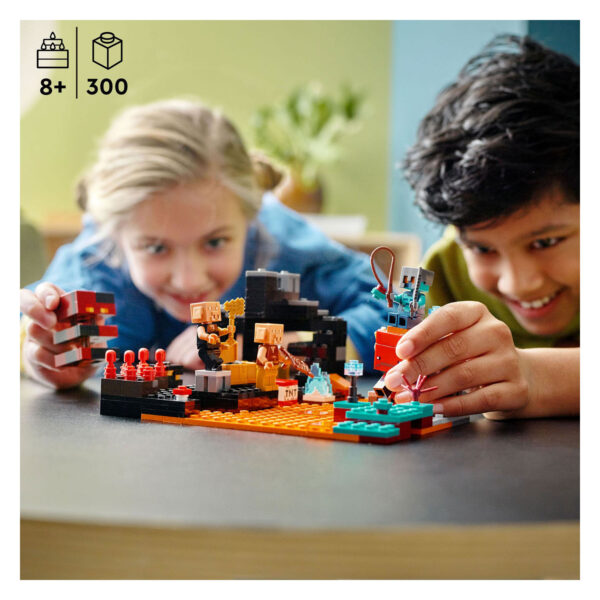 LEGO Minecraft 21185 Het onderwereldbastion - Afbeelding 5