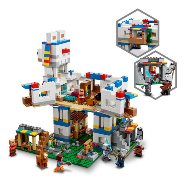 LEGO Minecraft 21188 Het lamadorp - Afbeelding 3