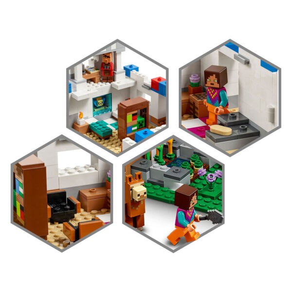 LEGO Minecraft 21188 Het lamadorp - Afbeelding 4