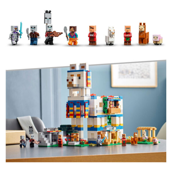 LEGO Minecraft 21188 Het lamadorp - Afbeelding 5