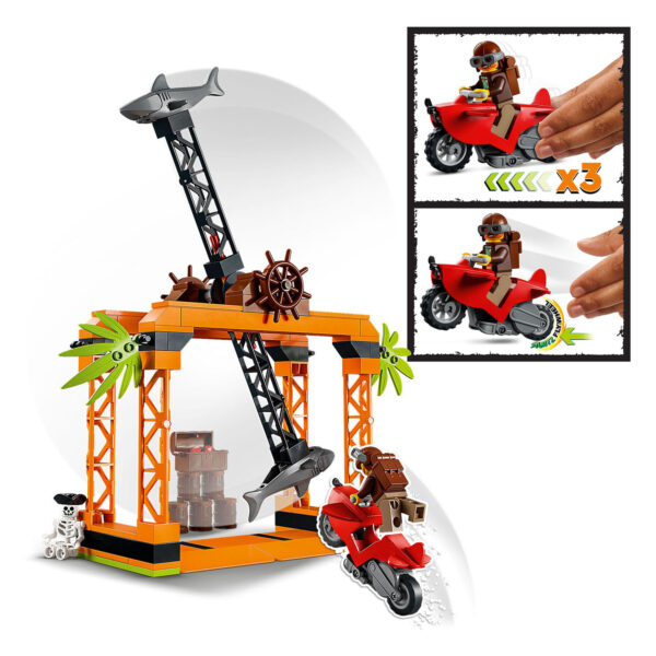 LEGO City 60342 The Shark Attack Stunt Uitdaging - Afbeelding 2