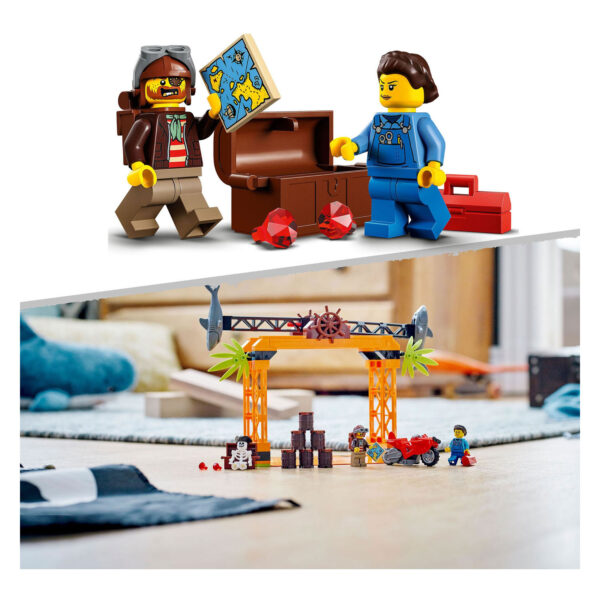 LEGO City 60342 The Shark Attack Stunt Uitdaging - Afbeelding 4